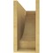 Ekena Millwork 7"W x 21"D x 14"H Classic Alpine Rough Cedar Woodgrain TimberThane Corbel, Primed Tan CORUR07X21X14ALPRCPR - alternate 6